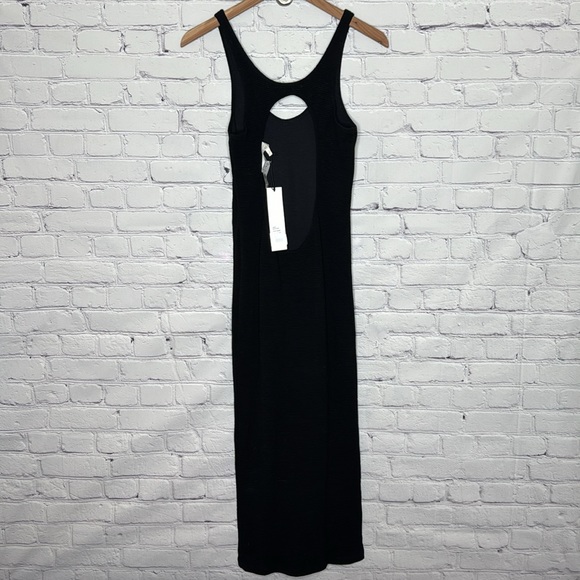 Revolve REMAIN by Birger Christensen Elvirah Textured Bodycon Midi Dress - Picture 6 of 10